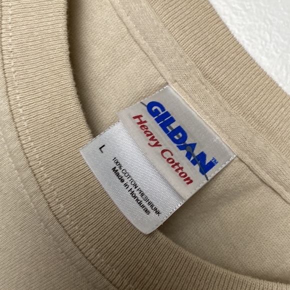 Calgary Rodeo Souvenir T-Shirt Men Large Beige Late 00s Graphic Bull Cowboys - Picture 10 of 12